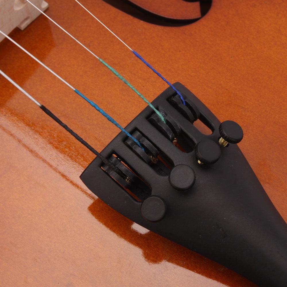 Acoustic Violin Full Size Set: Basswood, Bow, Case & Rosin